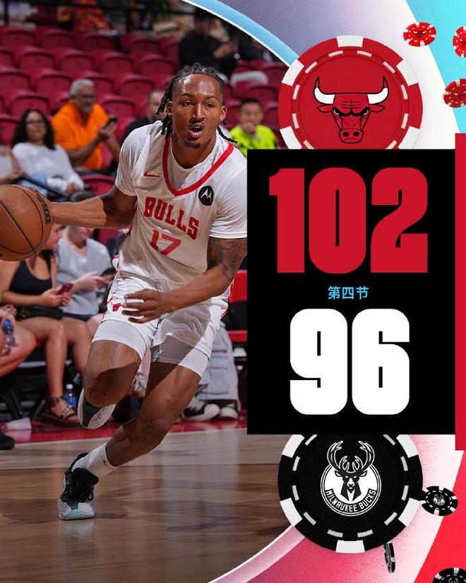 雄鹿逆转公牛，米德尔顿关键三分